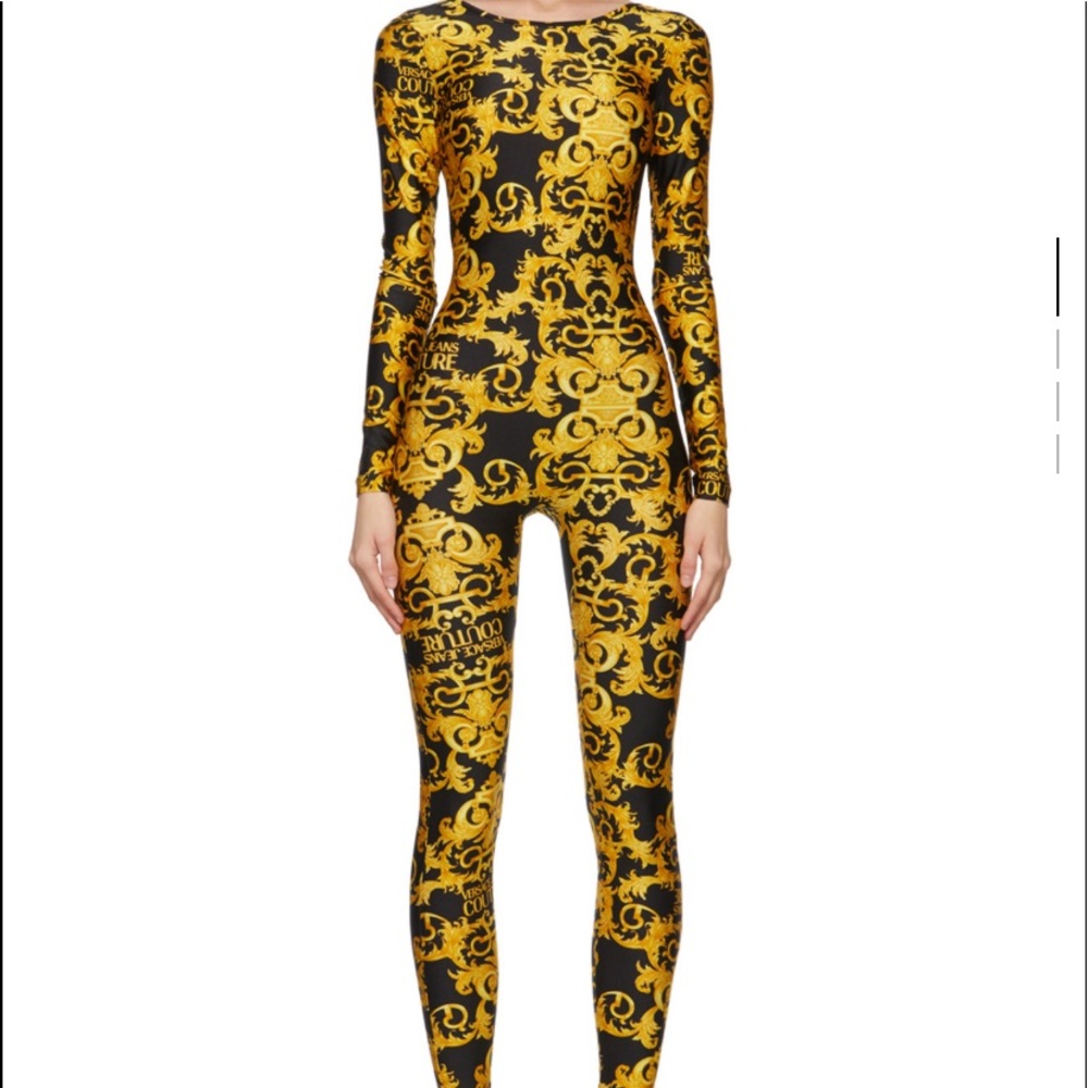 Versace jeans couture baroque jumpsuit